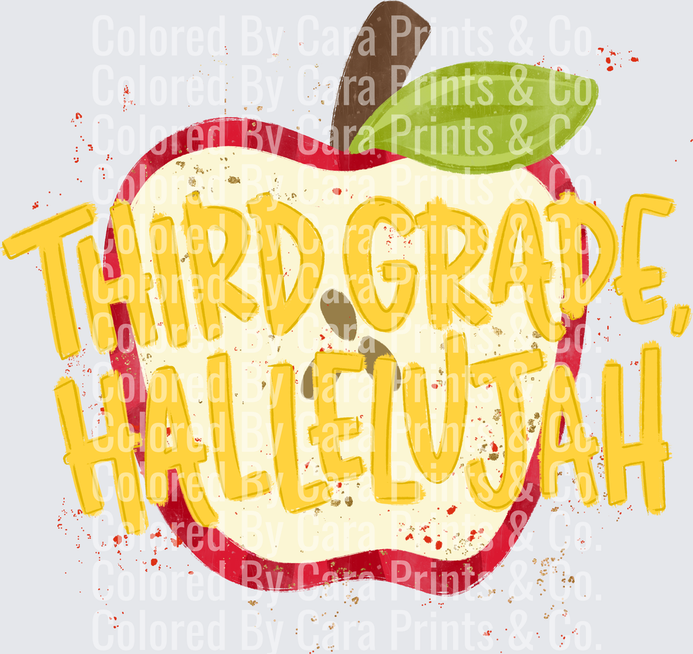 third grade hallelujah