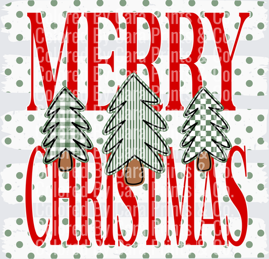 MERRY CHRISTMAS RED