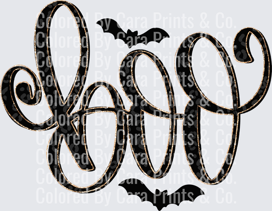Boo Cursive
