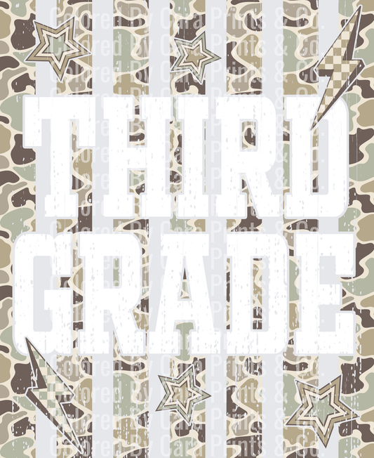 Camo Third Grade