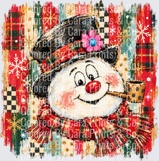 snowman patch