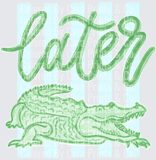 Stripe Later Gator