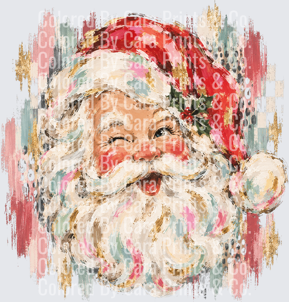 santa design preppy