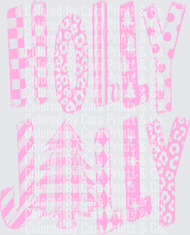 Holly Jolly Pink