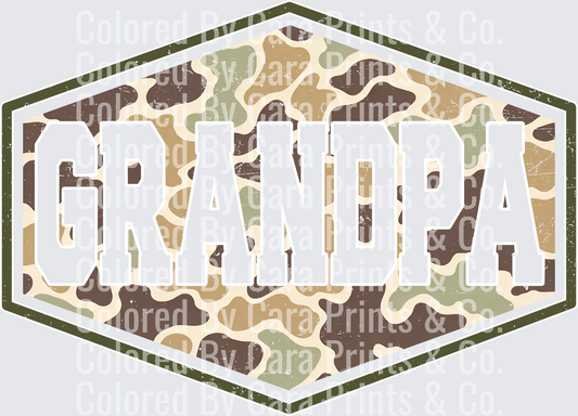 Camo Grandpa