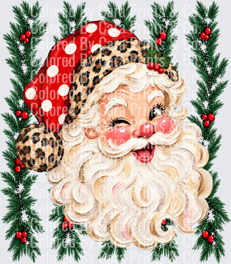 winking santa