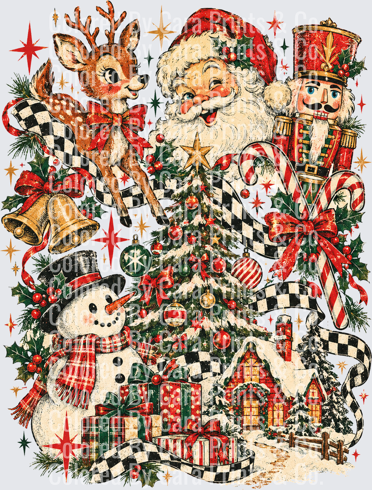 Santa collage