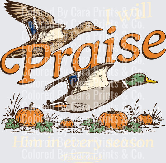 i-will-praise-christian-duck-hunting-fall-light